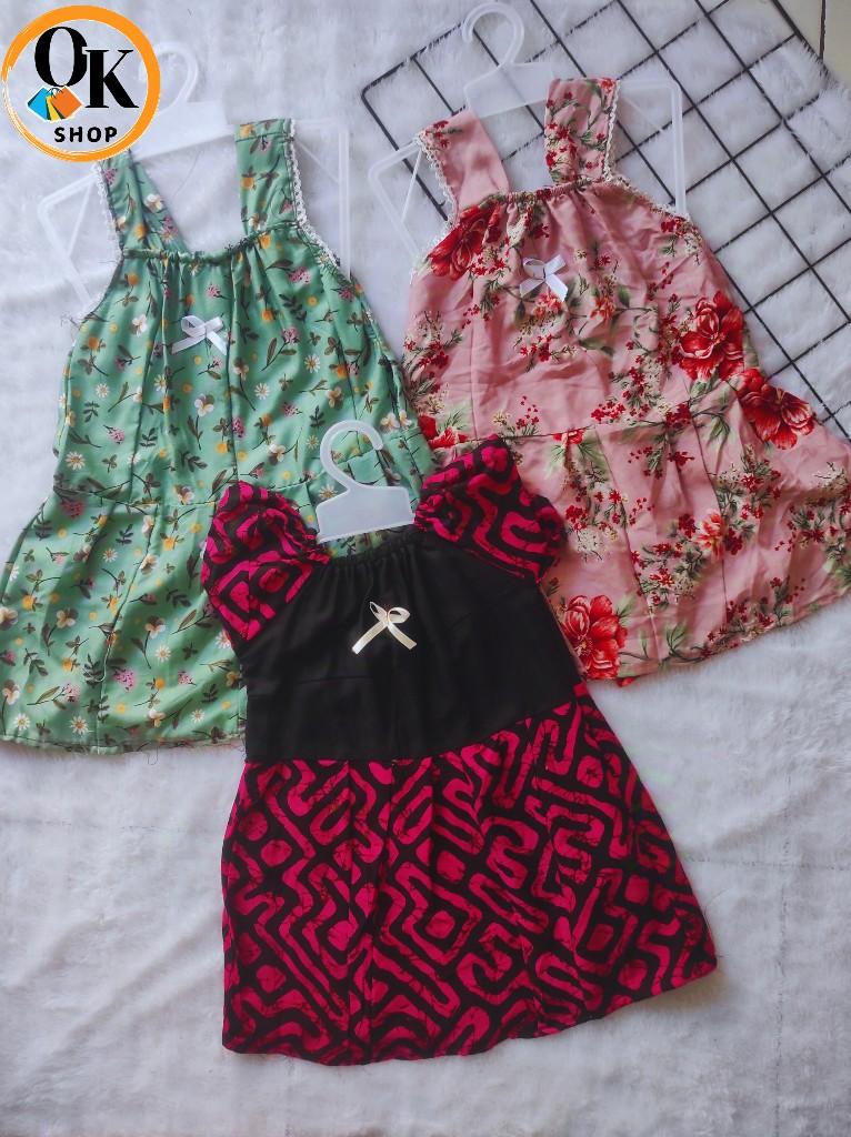 TERMURAH PAKET HEMAT DASTER ANAK 3 PCS /YUKENSI ANAK/DASTER LENGAN ANAK/DASTER BAYI Perempuan Tidur Bunda Rayon