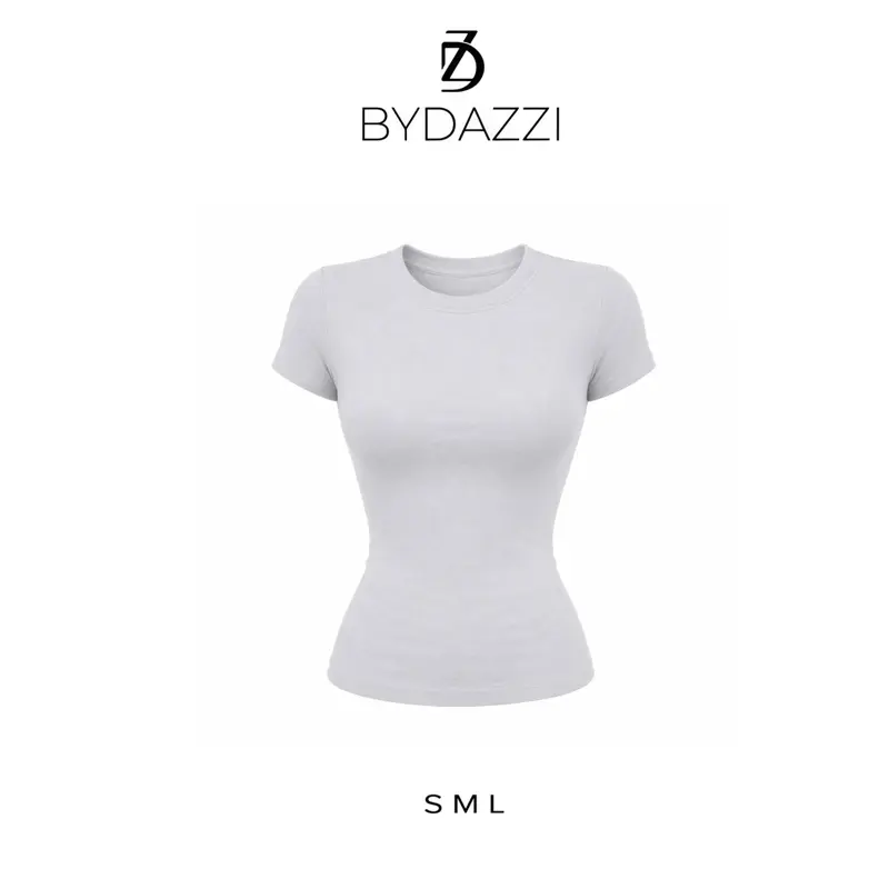 Áo thun trơn nữ cổ tròn vải cotton mịn DAZZI form ôm babytee Women A016 | BigBuy360 - bigbuy360.vn Áo thun trơn nữ cổ tròn vải cotton mịn DAZZI form ôm babytee Women A016 | BigBuy360 - bigbuy360.vn