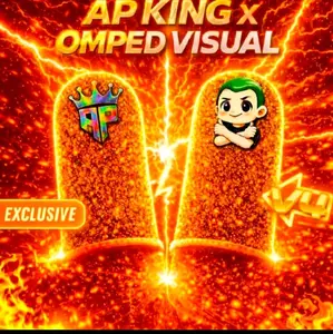 AP KING x OMPED VISUAL V4 Sarung Jempol Gaming Premium Desain Unik Super Responsif Anti Keringat & Licin Kualitas Terbaik