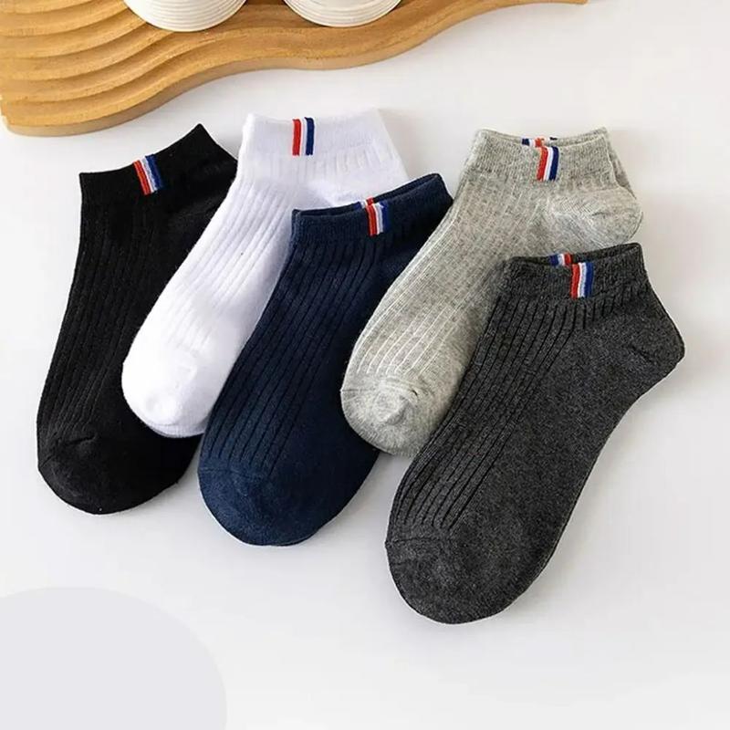 Kaos Kaki Pendek Semata Kaki Motif Garis Prince, Pria Wanita Dewasa Bahan Katun Lembut Allsize 37-43 2