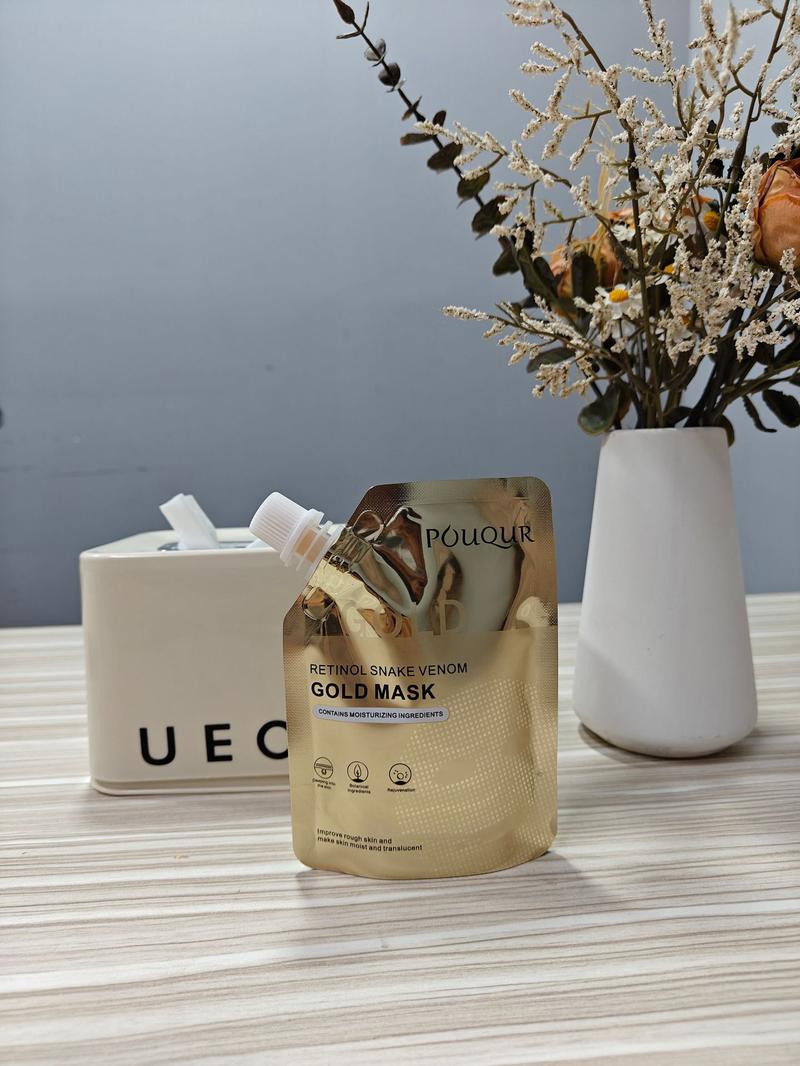 Product Introduction of Retinol snake venom Gold Mask firming, brightening and moisturizing beauty salon special hydrating and moisturizing facial mask 12