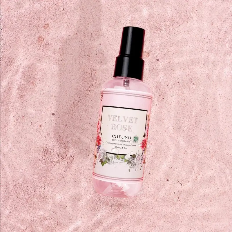 [BUNDLE] CARESO Velvet Rose (Lotion + Fragrance Series) - 2pcs 4
