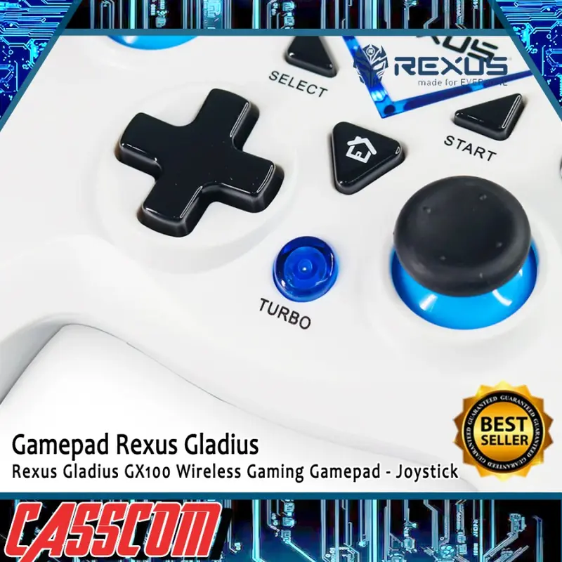 Rexus Gladius GX100 Wireless Gaming Gamepad - Joystick 1