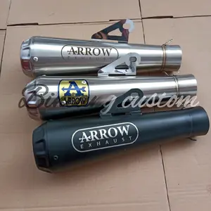 Knalpot Racing ARROW inlet 50/51mm (Selincer Only) Motorcycle