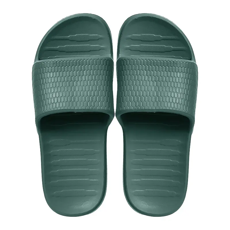 Miniso Sandal Kamar Mandi Bathroom Slippers Sol Lembut Motif Sarang Lebah Sandal Pria dan Wanita EVA Anti-selip Sendal