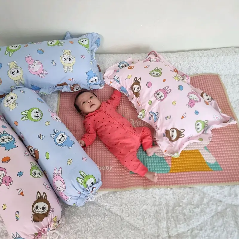SLIDE 1. BANTAL BALITA (35*60cm) harga 60rb - GULING BALITA (30*65cm) harga 60rb. harga satuan. BANTAL IMUT. Motif Kartun Karakter. AYAY.HOMADE Kain Bed Katun 8