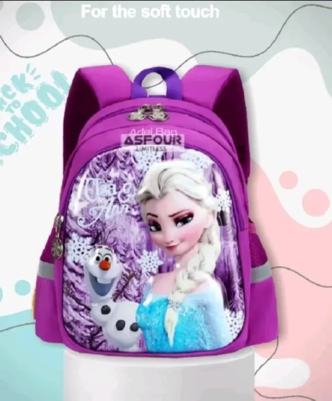 Tas Ransel Anak Karakter Frozen Terbaru 2025 - Motif Lucu untuk Anak Sekolah TK, PAUD, dan SD - Fashion 1