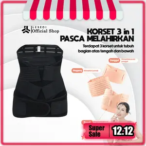 LESED Korset 3 in 1 Pembentuk Tubuh dan  KT-03 Stagen Wanita