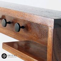 Gambar Tepang - Ambalan / Rak Dinding Jati - Bulat hitam, Natural Jati dari kaisugih Kab. Bandung 2 Tokopedia