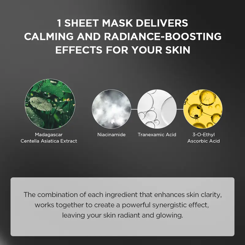 SKIN1004 Madagascar Centella Tone Brightening Mask 25ml (5ea) 5
