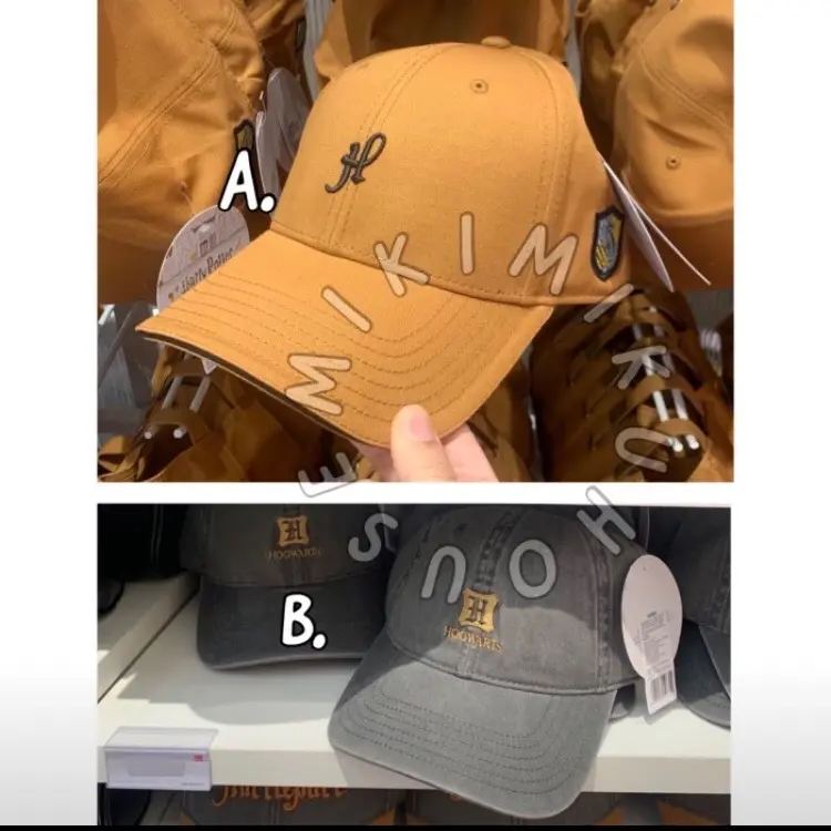 MINISO X HARRY POTTER TOPI UNISEX BALLCAP HOGWARTS HUFFLEPUFF GRYFFINDOR SLYTHERIN RAVENCLAW BASEBALL CAP ADJUSTABLE 1