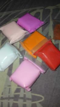 Product Review of Clay Lilin Mainan Anak 12 Pcs Free Pisau Bahan Polymers Lembut Plastik Toys Buah from r**a 1