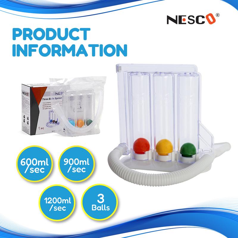 Alat Latihan Pernapasan SPIROMETER TYPE SQ-01 1