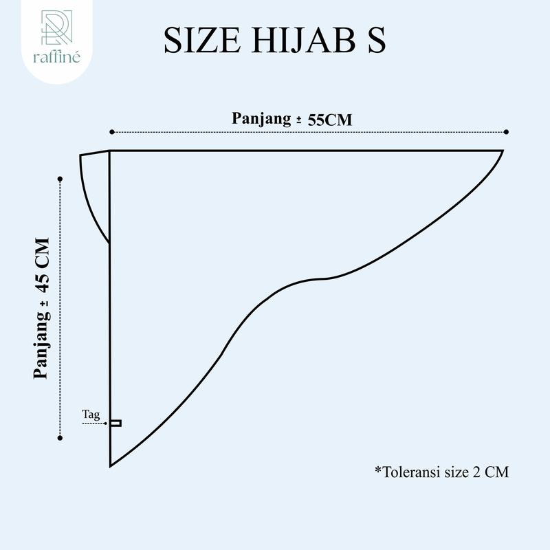 Product Introduction of Hijab Bergo Daily Azizah Size S Kerudung Hamidah Wanita Muslim By raffine 8