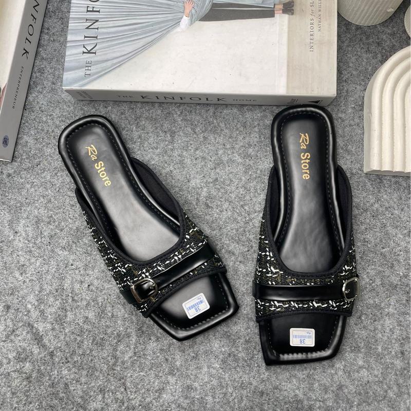 Sandal Wanita Terbaru Kekinian 2025 Empuk Gaya Korean Style Viral 5