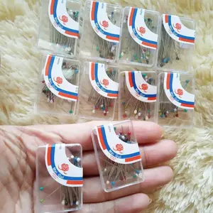 [6 box] jarum pentul mini stainless anti karat