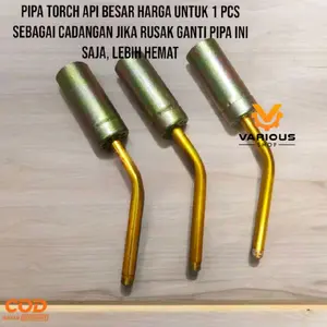 gas torch selongsong besar pipa torch api obor besar