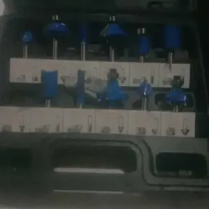 (BONUS MATA PROFIL) MESIN ROUTER PROFIL KAYU 6MM - MESIN TRIMMER KAYU BONCHI