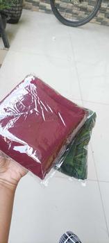 Product Review of NADRASYAL - Plain Square Hijab Segiempat Polycotton Hijab Persegi Wangi Bella Square (TANPA LABEL) Nyaman Muslim Kerudung Basic from I**a 1