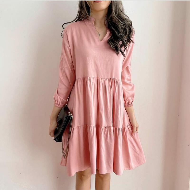 Product Introduction of ZRS Dress Bianca Ld 106 cm P 86 cm B 186 gr Mosscrepe Viscose #4109 17