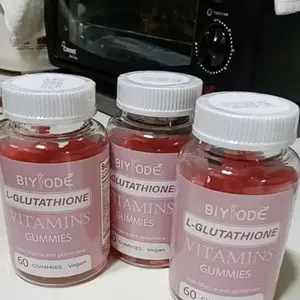 BIYODE L-Glutathione Gummies 60 Count skin whitening gummy Supplements Vegetar Biotin & L-glutathione | With Vitamin C, D, E & Pantothenic Acid | Strawberry & Pink Peach Flavour Whitening Supplement Skin Brightening BIYODE L-Glutathione Gummies 60 Count skin whitening gummy Supplements Vegetar Biotin & L-glutathione | With Vitamin C, D, E & Pantothenic Acid | Strawberry & Pink Peach Flavour Whitening Supplement Skin Brightening