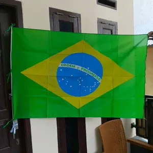 Bendera Brazil ukuran 110x70 dan 140x100