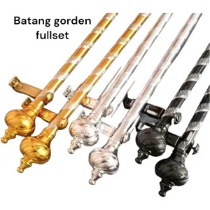 Batang gorden full set/besi gorden fullset/tiang gorden fullset mewah