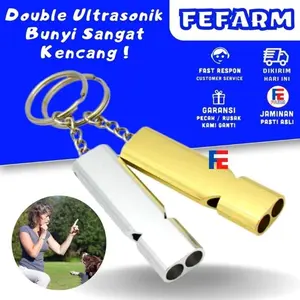 Peluit Pluit Ultrasonik Satu Nada Mainan Panggilan Burung Parrot Anjing Kucing Sugar Glider Dll