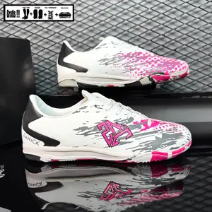 SEPATU FUTSAL ZANICK ORIGINAL VISION PUTIH PINK HIGH QUALITY - AUSOL SUDAH DI JAHIT
