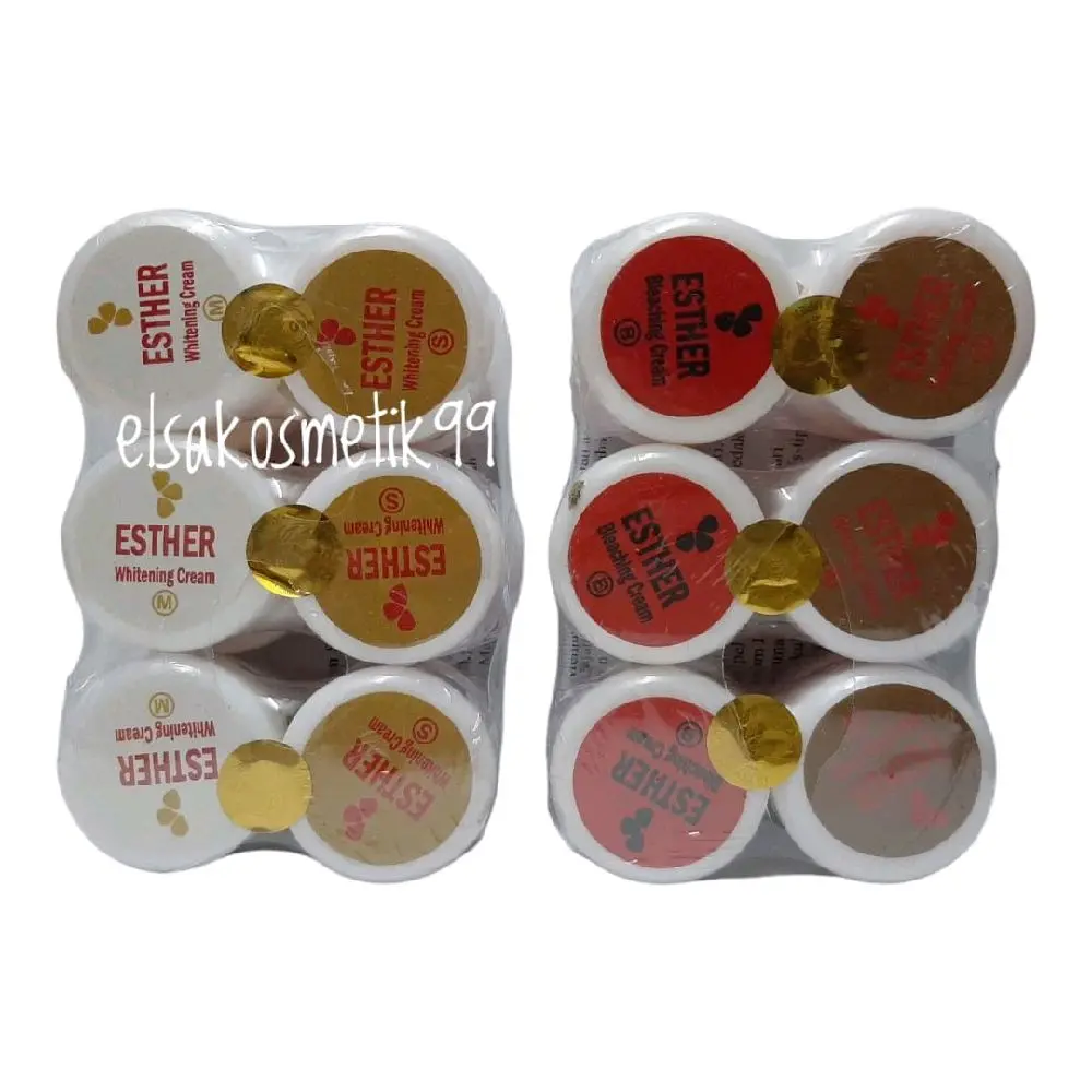 Perawatan Wajah Cream Esther All Varian - Pelembab Wajah Hitam
