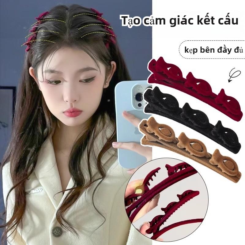 Kẹp Tóc tết Lấp Lánh, LULU, Kẹp tóc bên trán và tóc mái, Dụng Cụ Chuyển Tiếp, Thích Hợp Cho Tóc Ngắn, Kẹp Tóc Con, Kẹp Mỏ Vịt Và Phụ Kiện Đội Đầu, [Thanh Toán Khi Nhận Hàng]