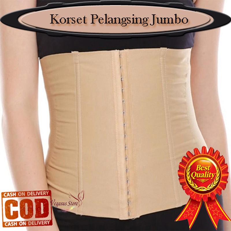 Product Introduction of Korset Jumbo Stagen 901B DEngan Pengait/Korset Paska Melahirkan Shapewear Stagen Hitam Wanita 1