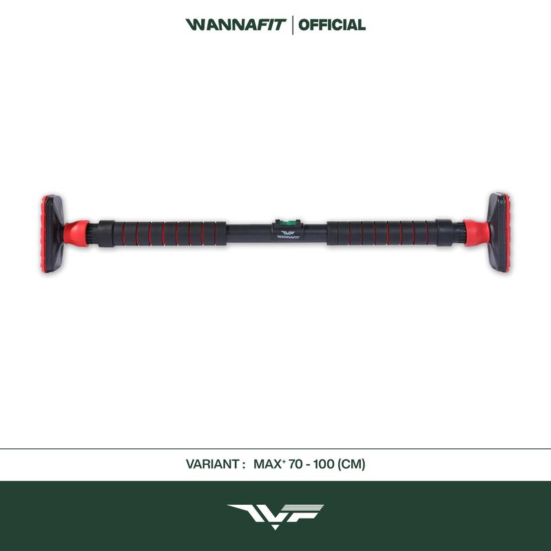 WANNAFIT Pull Up Bar Door Chinning | Chin Up Tiang Angkat Badan | Alat Olahraga Rumah 4