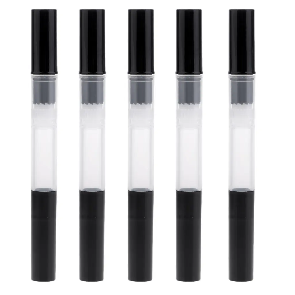5 Pcs Nail Oil Pens Brush Applicators Liquid