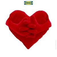 Gambar IKEA FAMNIG HJARTA Bantal Kursi Bentuk Hati Merah 40x101cm dari IKEA Indonesia Kota Administrasi Jakarta Timur 3 Tokopedia