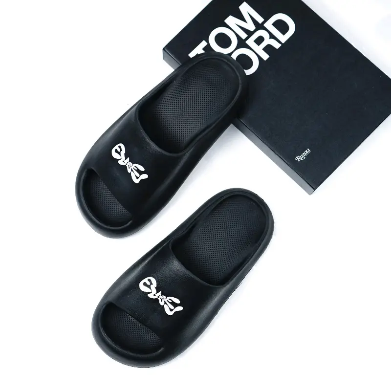 E Label - Swiss Sandal Selop Pria Sandal Slide Pria Sendal Karet Slip On Kasual 5