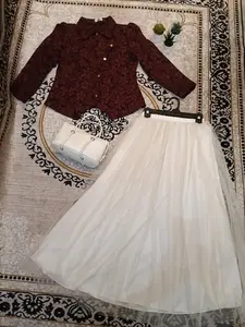 Oneset Flower Blouse Korean Look - Rok Tutu Premium