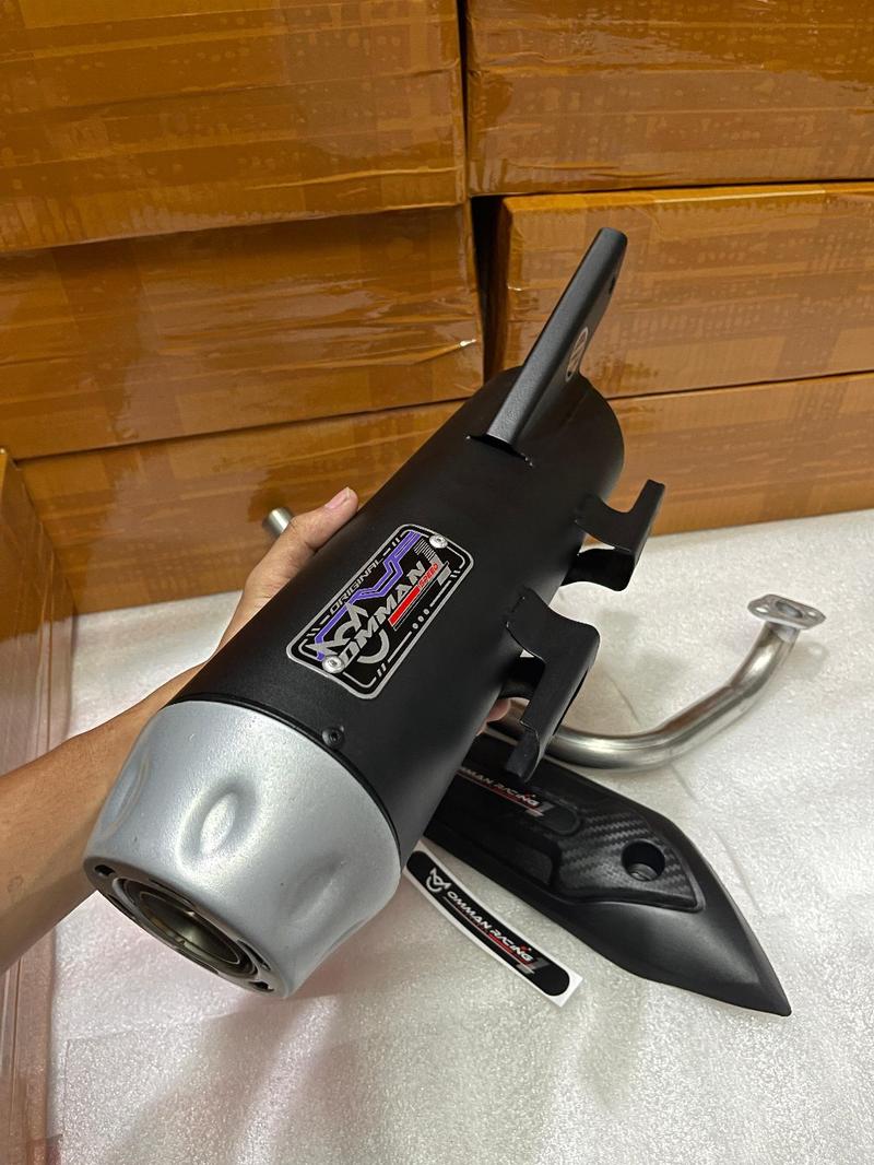 Product Introduction of Knalpot Original Omman Model Nmufler Emblem Suara Ngbas Adem Cocok Buat Beat Vario Mio Pcx Nmax Racing Motorcycle Tameng Foto 1