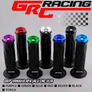 Jalu Stang CNC Plus Grip Grib Model yamaha Universal motor Vixion Mio J Mio Soul Vario 110 125 150 160 Scoopy satria fu Supra X Karisma Wave PCX Nmax Lexi Aerox Fino Jupiter Z MX Vega z1 mx king dll