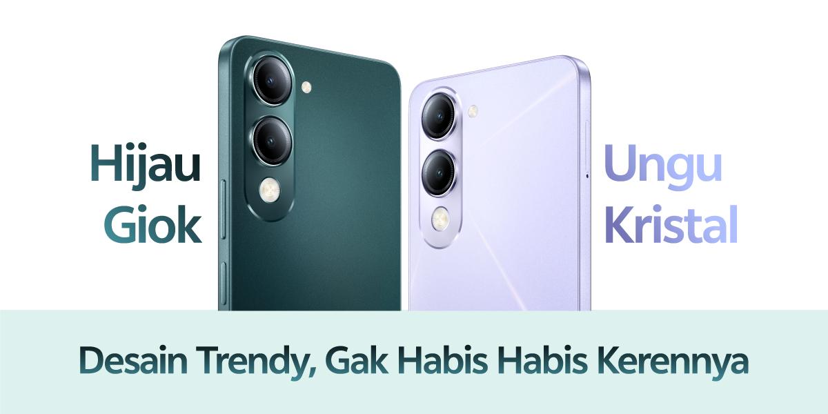 [Online Exclusive] vivo Y19sGT 5G - Dimensity 6300 5G, 5500mAh Tahan Lama, NFC Multifunctions, Tahan Banting & Hujan, 50MP Kamera Utama, AI Erase