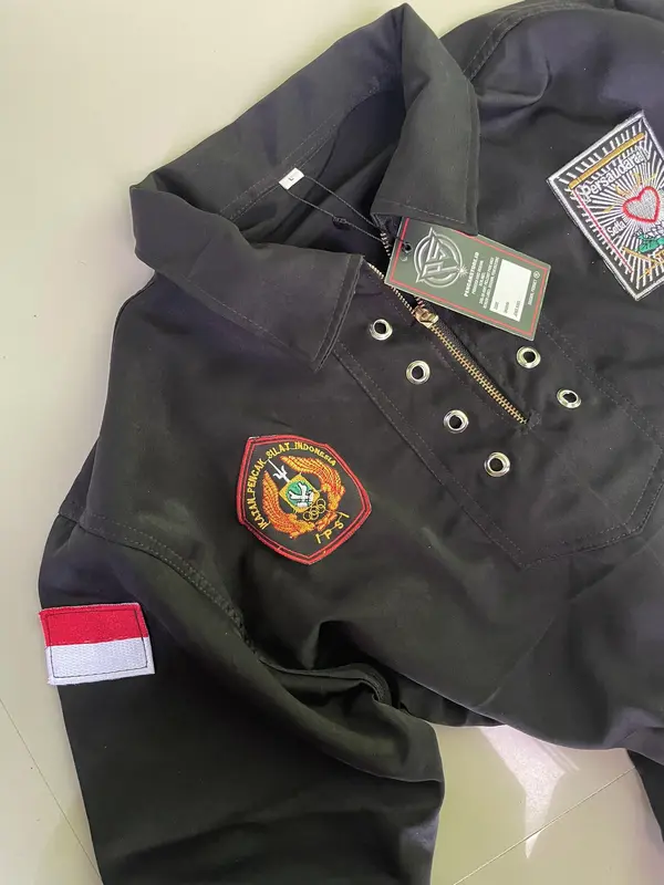 Sakral RESLETING PSHT SEMI JETBLACK DAN SUPER JETBLACK + BED IPSI DAN BENDERA free sticker 6