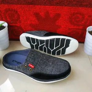 Promo cuci gudang / Sepatu pria / sepatu slop / sepatu bustong / selop / slop pria kekinian Shoes