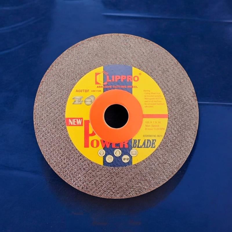 Lippro Power Blade Batu Potong 4 Inch Besi Stainless - Cutting Wheel, Ideal untuk Memotong Berbagai Material dengan Efisiensi Tinggi 3