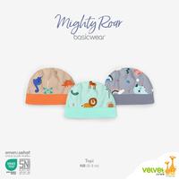 Gambar Velvet Junior Topi Bayi - BasicWear Mighty Roar, Starlight,Galapagos - Mighty Roar, NB 0-3 Bulan dari VelvetJunior_NEW Kota Administrasi Jakarta Barat 1 Tokopedia