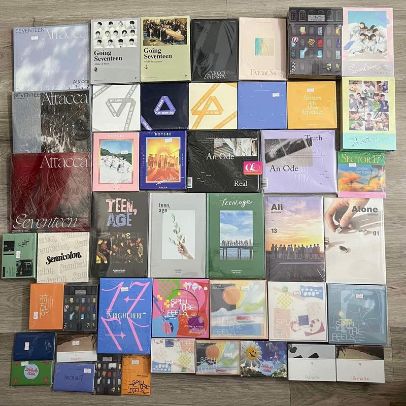  Tổng hợp album SEVENTEEN có sẵn 