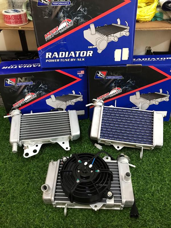 NLK RACING RADIATOR WITH FAN Y15ZR LC135 RS150 RSX150 - TikTok Shop ...