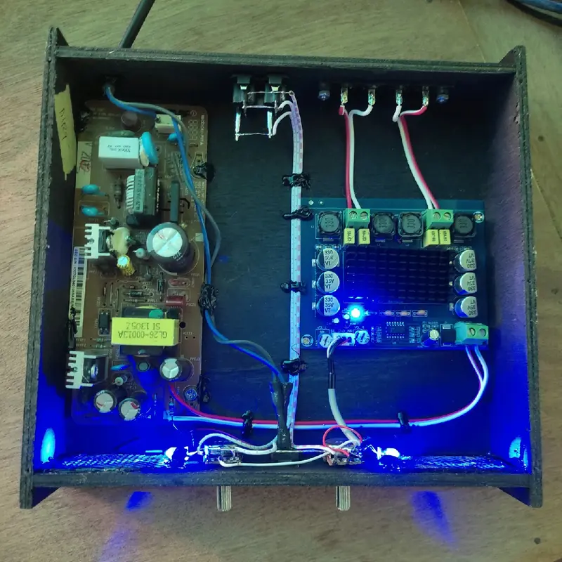 POWER_AMPLIFIER 2 CH CLASS D, 5A SMPS 2