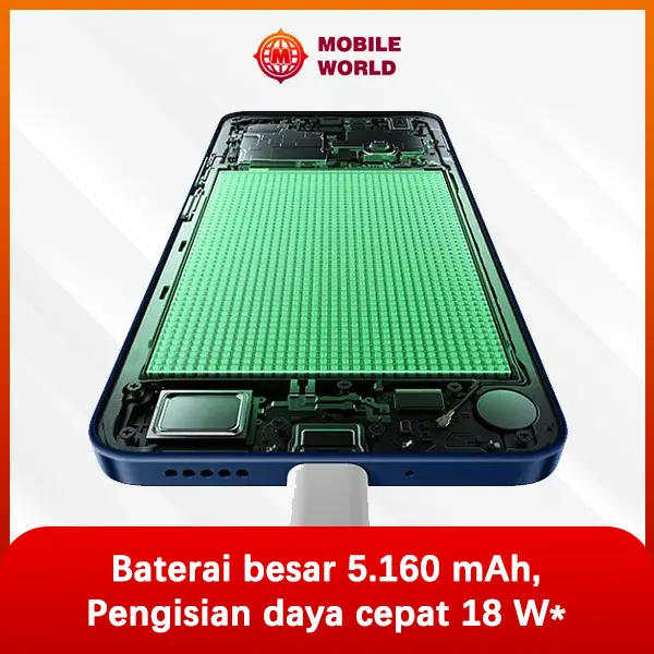 Mobile World Xiaomi Redmi 14C 6 GB/128 GB | Layar 6.88" | Refresh rate 120 Hz | 50 MP dual kamera | Baterai 5.160 mAh 3