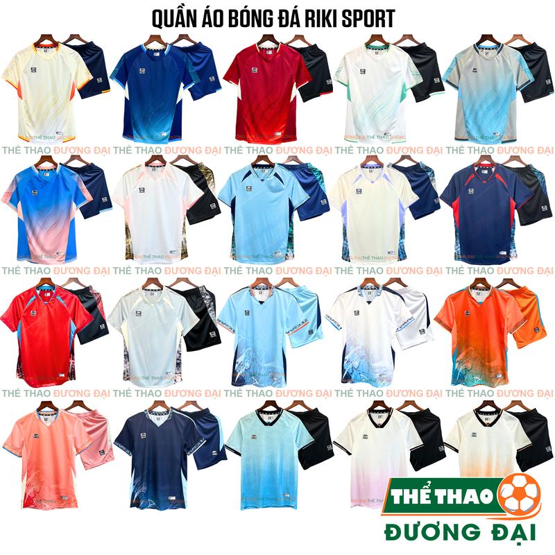 Quần Áo Bóng Đá Riki Sport Bộ Thể Thao Thiết Kế Thun Mè Thoáng Khí Thể Thao Đương Đại