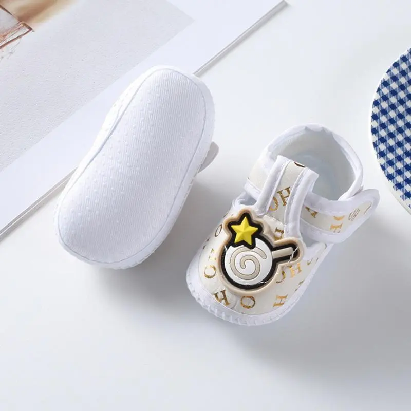 Giày Vải cho Em Bé trai hoặc Bé gái, Giày mùa hè, Thích hợp cho Trẻ Sơ Sinh Cho Bé Dép Sandal 8